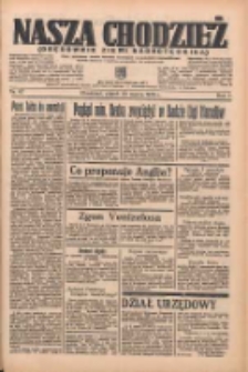 Nasza Chodzież: organ poświęcony obronie interesów narodowych na zachodnich ziemiach Polski 1936.03.20 R.7 Nr67