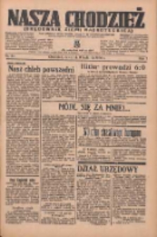Nasza Chodzież: organ poświęcony obronie interes&oacute;w narodowych na zachodnich ziemiach Polski 1936.04.09 R.7 Nr84