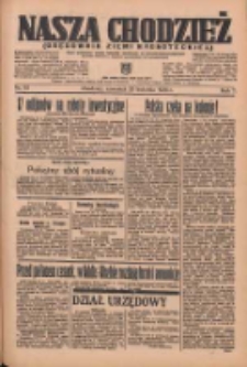 Nasza Chodzież: organ poświęcony obronie interes&oacute;w narodowych na zachodnich ziemiach Polski 1936.04.23 R.7 Nr95