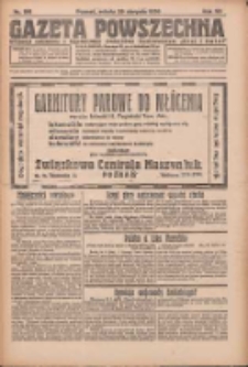 Gazeta Powszechna 1926.08.29 R.7 Nr196