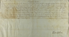 Breve papieża Klemensa VIII do króla Zygmunta III, Rzym 09.08.1603