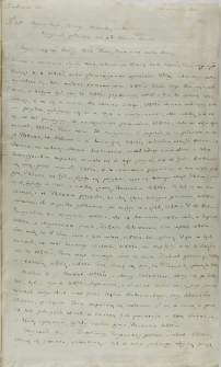Kopia listu Jerzego Mniszcha wojewody sandomierskiego do króla Zygmunta III, Sambor 20.11.1603