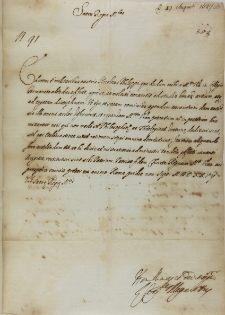 List kardynała Lorenzo Magalottiego do króla Zygmunta III, Rzym 29.08.1627