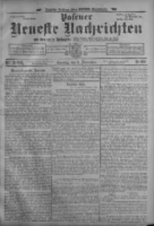 Posener Neueste Nachrichten 1909.11.21 Nr3186