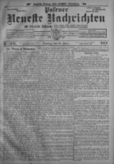 Posener Neueste Nachrichten 1910.04.26 Nr3315