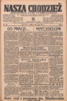 Nasza Chodzież: organ poświęcony obronie interesów narodowych na zachodnich ziemiach Polski 1936.05.17 R.7 Nr116