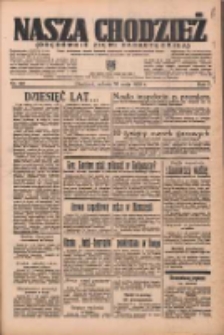 Nasza Chodzież: organ poświęcony obronie interesów narodowych na zachodnich ziemiach Polski 1936.05.30 R.7 Nr126