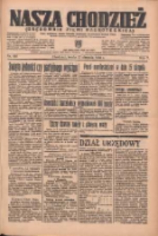 Nasza Chodzież: organ poświęcony obronie interesów narodowych na zachodnich ziemiach Polski 1936.08.12 R.7 Nr186