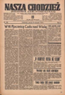 Nasza Chodzież: organ poświęcony obronie interesów narodowych na zachodnich ziemiach Polski 1936.08.15 R.7 Nr189