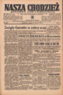 Nasza Chodzież: organ poświęcony obronie interesów narodowych na zachodnich ziemiach Polski 1936.08.18 R.7 Nr190
