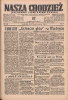 Nasza Chodzież: organ poświęcony obronie interesów narodowych na zachodnich ziemiach Polski 1936.09.03 R.7 Nr204