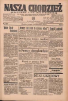 Nasza Chodzież: organ poświęcony obronie interesów narodowych na zachodnich ziemiach Polski 1936.10.06 R.7 Nr232