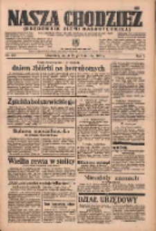 Nasza Chodzież: organ poświęcony obronie interesów narodowych na zachodnich ziemiach Polski 1936.10.23 R.7 Nr247
