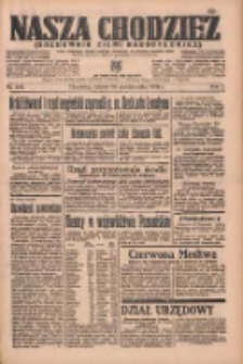 Nasza Chodzież: organ poświęcony obronie interesów narodowych na zachodnich ziemiach Polski 1936.10.24 R.7 Nr248