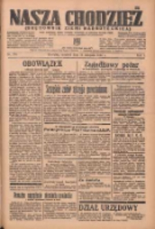 Nasza Chodzież: organ poświęcony obronie interesów narodowych na zachodnich ziemiach Polski 1936.11.19 R.7 Nr270