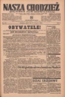 Nasza Chodzież: organ poświęcony obronie interesów narodowych na zachodnich ziemiach Polski 1936.11.20 R.7 Nr271