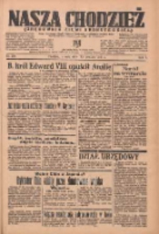 Nasza Chodzież: organ poświęcony obronie interesów narodowych na zachodnich ziemiach Polski 1936.12.15 R.7 Nr291