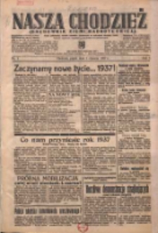 Nasza Chodzież: organ poświęcony obronie interes&oacute;w narodowych na zachodnich ziemiach Polski 1937.01.01 R.8 Nr1