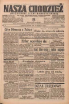 Nasza Chodzież: organ poświęcony obronie interesów narodowych na zachodnich ziemiach Polski 1937.01.10 R.8 Nr7