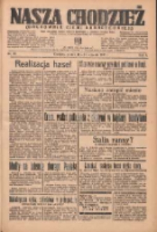 Nasza Chodzież: organ poświęcony obronie interes&oacute;w narodowych na zachodnich ziemiach Polski 1937.01.26 R.8 Nr20