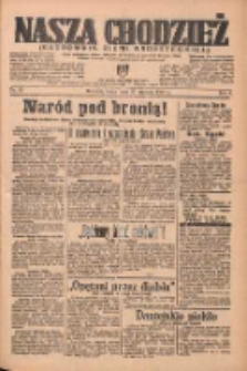 Nasza Chodzież: organ poświęcony obronie interes&oacute;w narodowych na zachodnich ziemiach Polski 1937.01.27 R.8 Nr21