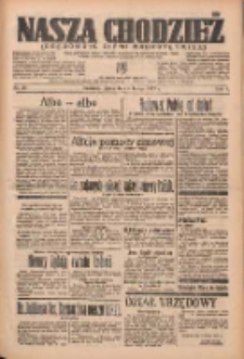 Nasza Chodzież: organ poświęcony obronie interes&oacute;w narodowych na zachodnich ziemiach Polski 1937.02.05 R.8 Nr28
