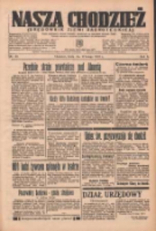 Nasza Chodzież: organ poświęcony obronie interes&oacute;w narodowych na zachodnich ziemiach Polski 1937.02.17 R.8 Nr38