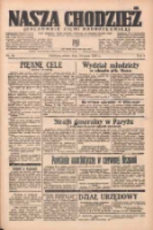 Nasza Chodzież: organ poświęcony obronie interes&oacute;w narodowych na zachodnich ziemiach Polski 1937.03.20 R.8 Nr65