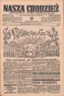 Nasza Chodzież: organ poświęcony obronie interes&oacute;w narodowych na zachodnich ziemiach Polski 1937.03.28 R.8 Nr72