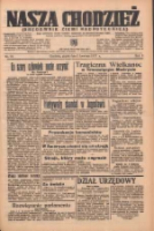 Nasza Chodzież: organ poświęcony obronie interesów narodowych na zachodnich ziemiach Polski 1937.04.02 R.8 Nr75