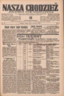 Nasza Chodzież: organ poświęcony obronie interes&oacute;w narodowych na zachodnich ziemiach Polski 1937.04.09 R.8 Nr81
