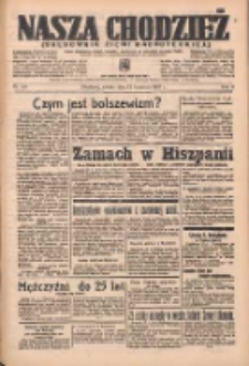 Nasza Chodzież: organ poświęcony obronie interesów narodowych na zachodnich ziemiach Polski 1937.04.17 R.8 Nr88