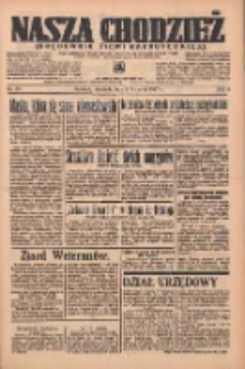 Nasza Chodzież: organ poświęcony obronie interes&oacute;w narodowych na zachodnich ziemiach Polski 1937.04.18 R.8 Nr89