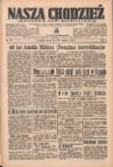 Nasza Chodzież: organ poświęcony obronie interes&oacute;w narodowych na zachodnich ziemiach Polski 1937.04.21 R.8 Nr91