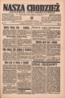 Nasza Chodzież: organ poświęcony obronie interes&oacute;w narodowych na zachodnich ziemiach Polski 1937.04.27 R.8 Nr96