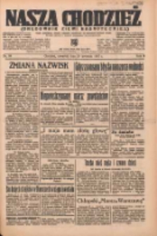 Nasza Chodzież: organ poświęcony obronie interes&oacute;w narodowych na zachodnich ziemiach Polski 1937.04.29 R.8 Nr98