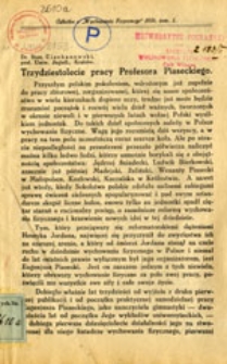 Trzydziestolecie pracy Profesora Piaseckiego