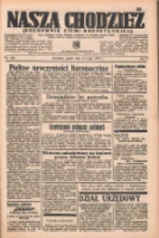 Nasza Chodzież: organ poświęcony obronie interes&oacute;w narodowych na zachodnich ziemiach Polski 1937.05.14 R.8 Nr109