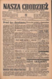 Nasza Chodzież: organ poświęcony obronie interesów narodowych na zachodnich ziemiach Polski 1937.06.05 R.8 Nr126