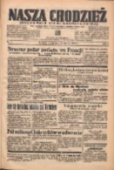 Nasza Chodzież: organ poświęcony obronie interesów narodowych na zachodnich ziemiach Polski 1938.01.11 R.9 Nr7