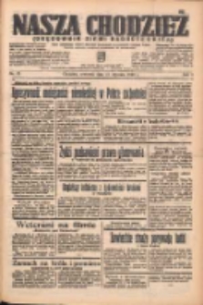 Nasza Chodzież: organ poświęcony obronie interesów narodowych na zachodnich ziemiach Polski 1938.01.27 R.9 Nr21