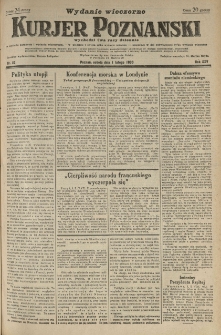 Kurier Poznański 1930.02.01 R.25 nr 52