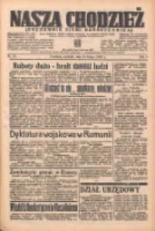 Nasza Chodzież: organ poświęcony obronie interes&oacute;w narodowych na zachodnich ziemiach Polski 1938.02.13 R.9 Nr35