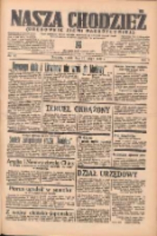 Nasza Chodzież: organ poświęcony obronie interesów narodowych na zachodnich ziemiach Polski 1938.02.22 R.9 Nr42