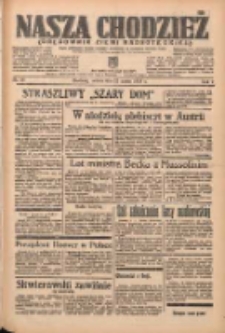 Nasza Chodzież: organ poświęcony obronie interesów narodowych na zachodnich ziemiach Polski 1938.03.12 R.9 Nr58