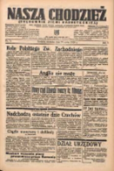 Nasza Chodzież: organ poświęcony obronie interesów narodowych na zachodnich ziemiach Polski 1938.03.27 R.9 Nr71