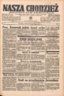 Nasza Chodzież: organ poświęcony obronie interes&oacute;w narodowych na zachodnich ziemiach Polski 1938.04.03 R.9 Nr77