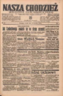 Nasza Chodzież: organ poświęcony obronie interesów narodowych na zachodnich ziemiach Polski 1938.04.12 R.9 Nr84