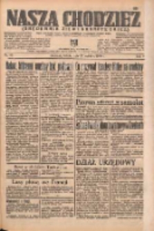 Nasza Chodzież: organ poświęcony obronie interesów narodowych na zachodnich ziemiach Polski 1938.04.23 R.9 Nr93