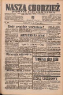 Nasza Chodzież: organ poświęcony obronie interesów narodowych na zachodnich ziemiach Polski 1938.05.10 R.9 Nr106
